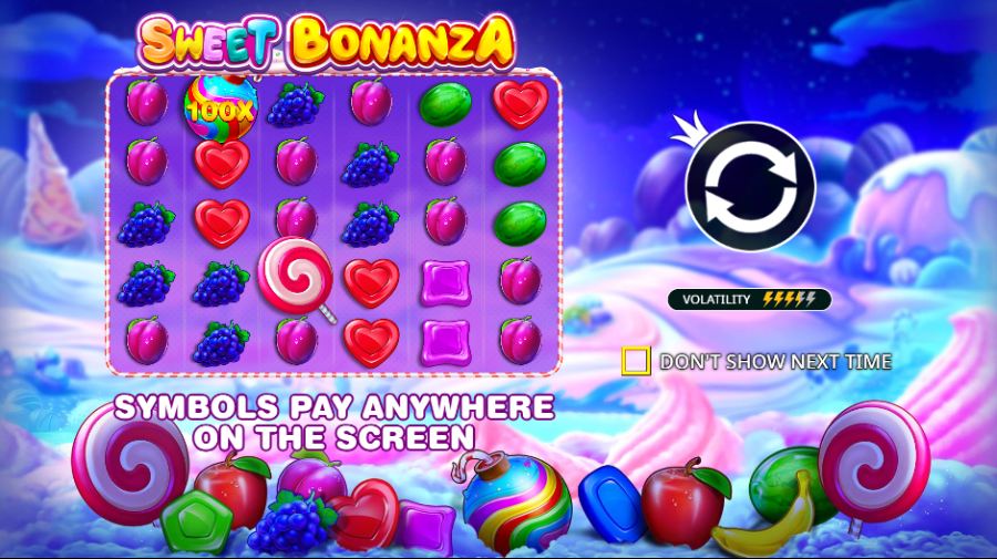 Play Demo Version of Sweet Bonanza by Pragmatic Play