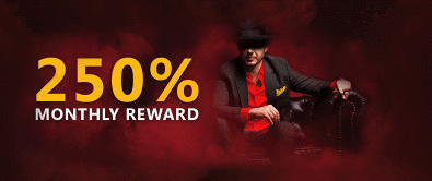 Monthly rewards at DomGame Casino