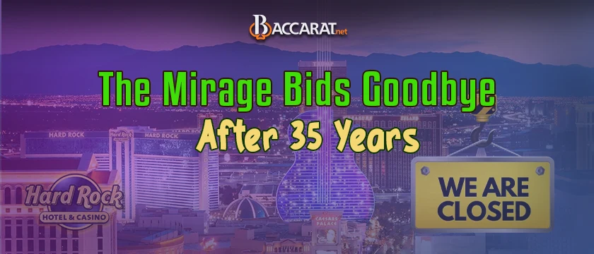 the mirage casino close doors for rebrand