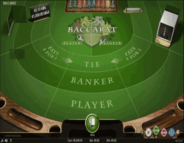Play Low-Limit Baccarat by Microgaming for free