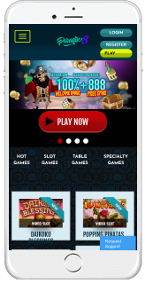 Paradise 8 Casino runs smoothly on mobie devices